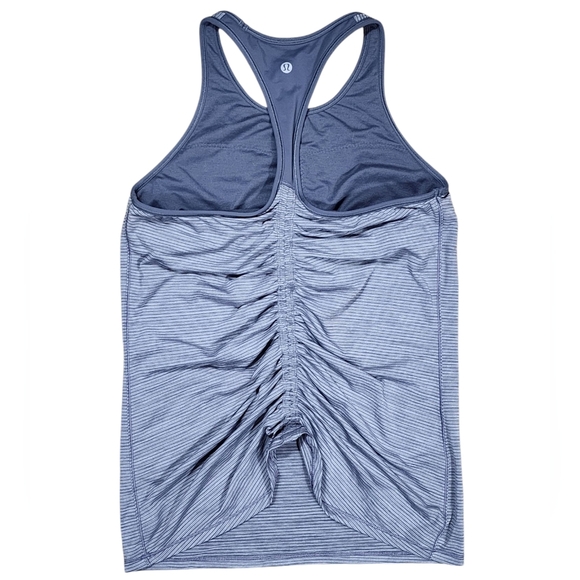 Lululemon Womens Ruche Of Adrenaline Racer Back Tank 8 Activewear - Picture 2 of 6
